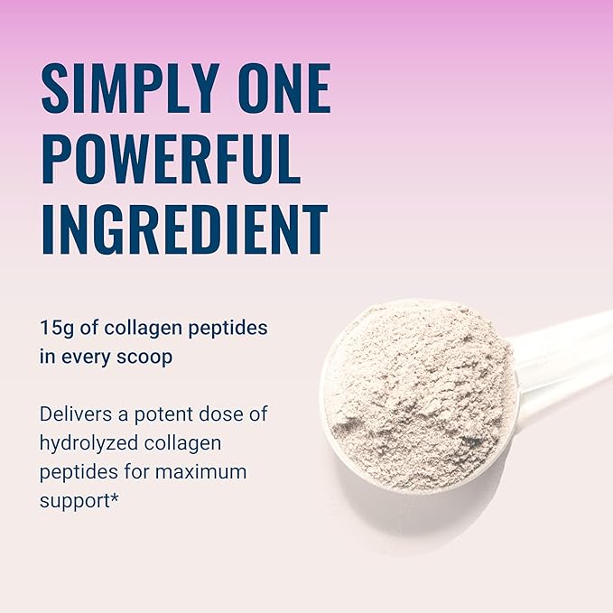 Live Conscious Collagen Peptides Powder - Naturally-Sourced Hydrolyzed Collagen Powder - Hair, Skin, Nail, and Joint Support - Type I & III Grass-Fed Collagen Supplements for Women and Men - 16oz