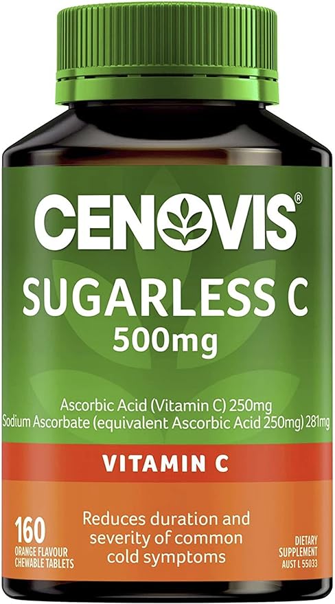 Vitamin C 500mg Sugarless 160 Tablets Product of Australia
