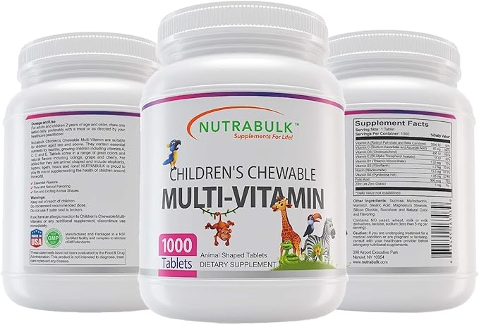 Children's Chewable Multi-Vitamin 1000 Count