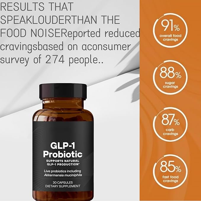 30 PCS G•L•P-1 Probiotic,G•L•P-1 Probiotics for Women & Men,Curbs App & Promotes Feeling of Fullness,Delayed Release,for Men & Women (30 Capsules-1Pack)