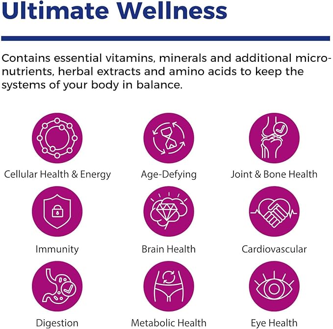 Xtendlife Total Balance Women's Premium Supplement Complete Multivitamin for Females with Over 90 Vitamins, Minerals, Antioxidants for Women (210 Enteric Coated Tablets)