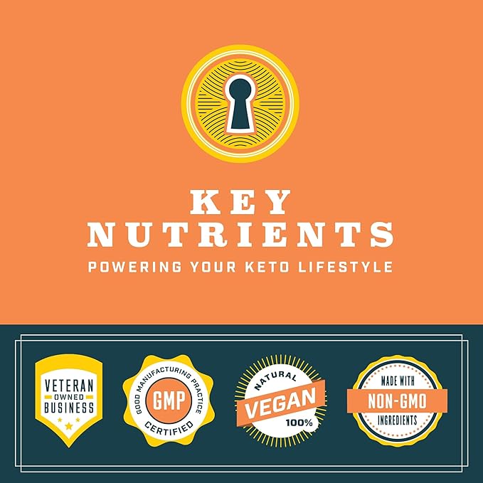 KEY NUTRIENTS Multivitamin Electrolytes Powder Packets - Tropical Peach Mango Post Workout and Recovery 40 Pack Hydration Packets - No Sugar, No Calories - Travel Hydration Powder