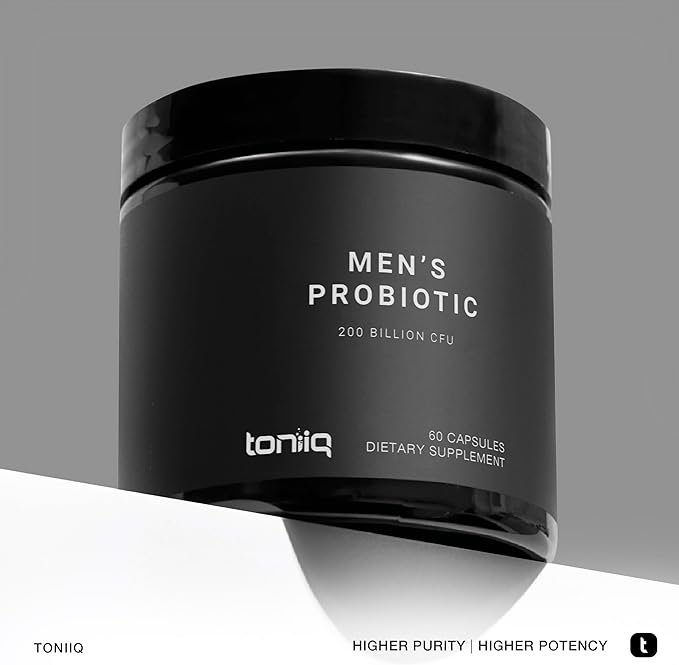 Probiotics for Men - Ultra High Potency, 200 Billion CFU, 20 Strains, Prebiotics for Digestive and Immune Support - Advanced Formula, Third-Party Tested, GMP-Certified