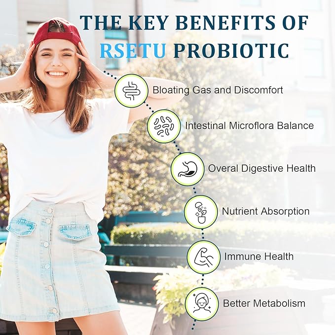 Probiotics for Women Men: 300 Billion CFU Probiotic High Potency + 12 Strains Organic Probiotics with Prebiotics, Daily Probiotic Supplement for Digestive, Gut, Immune and Bloating Health, 60 Capsules