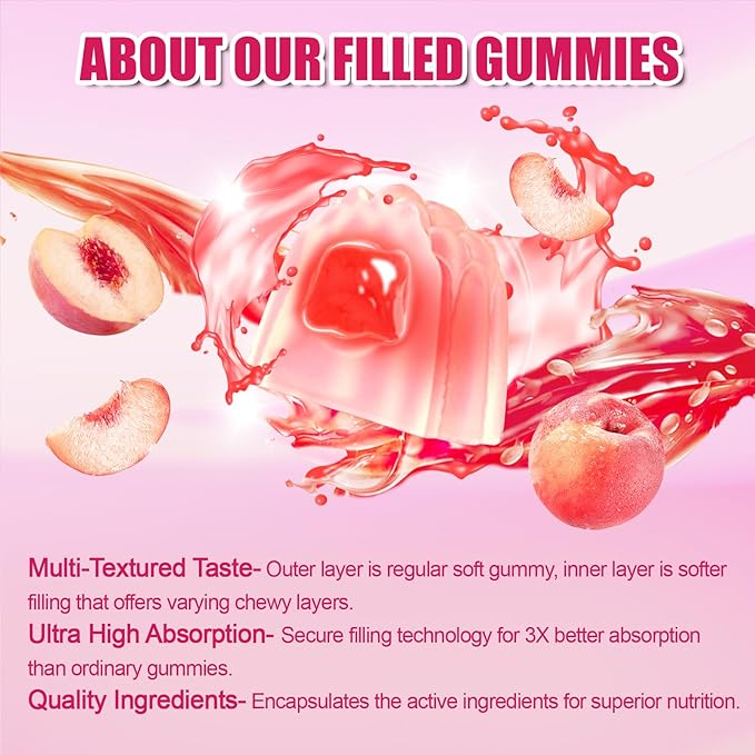 Womens Multivitamin Gummies - Sugar Free Multivitamin for Women with Vitamins A, C, D, E, Niacin, Folate, B6 & B12, Iron, Calcium, Zinc - Multi Vitamins & Minerals for Skin, Hair, Energy & Immune