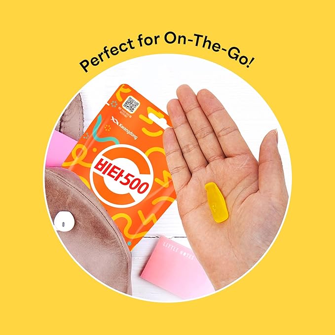 Vita500 Vitamin C Gummy Jelly, Improve Strong Immune, & Energy Boost with Vitamin C 500mg