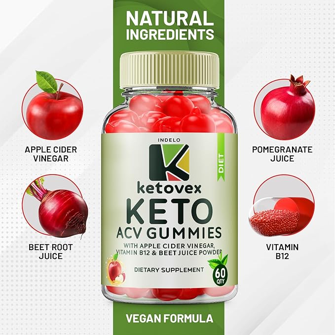 (3 Pack) Ketovex Keto BHB Gummies Advanced Formula, Ketovex BHB Weight Management ACV Gummies Reviews, Ketovex ACV Keto Vex BHB Gummy Gomitas Ketosis, Ketovex Gummies, B12 (180 Gummies)