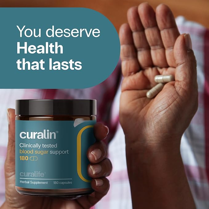 CuraLin - Clinically Tested, Effective, and 100% Natural I 9 Potent Ingredients | 3 Pack - 3 Month Supply (New Packaging)