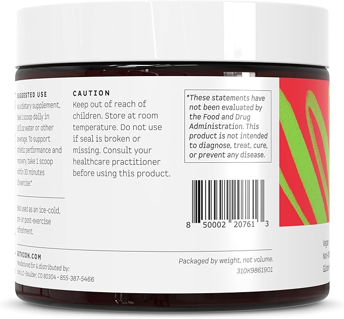 Kion Aminos Essential Amino Acids Powder - Essential Amino Acids Supplement for Muscle Recovery, Essential Amino Energy, EAAs Amino Acids Powder, BCAA EAA, BCAAs Amino Acids - 30 Servings, Watermelon