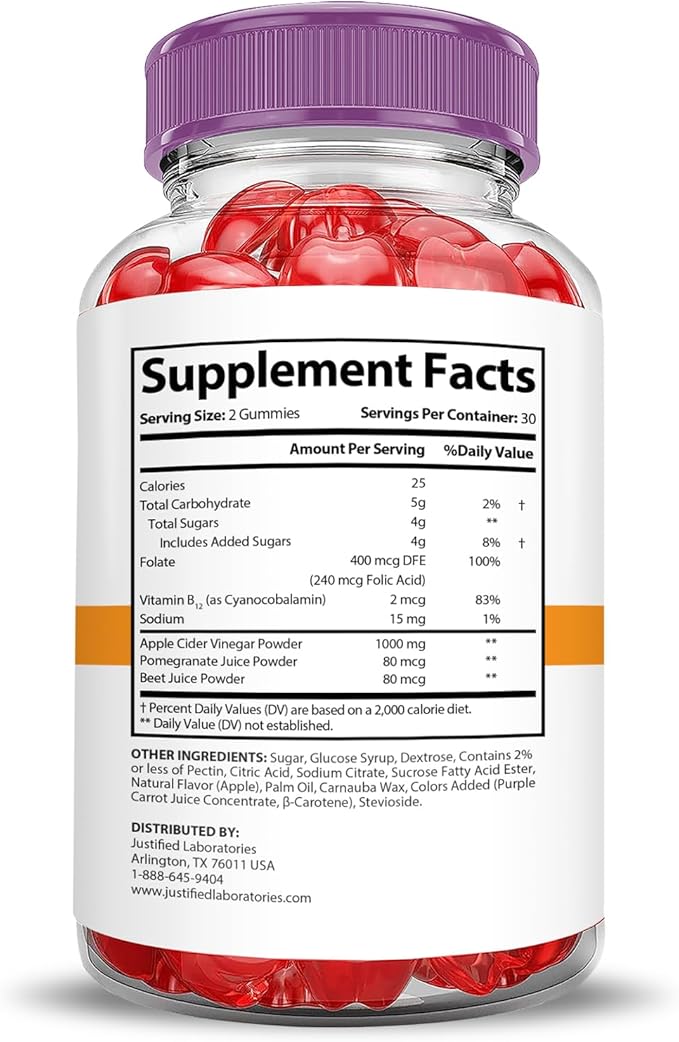 (10 Pack) Rapid Ripped Keto ACV Gummies Advanced Formula 1000MG Rapidripped Keto Gummies Apple Cider Vinegar Formulated with Pomegranate Beet Juice Powder B12 Vegan Non GMO 600 Gummys