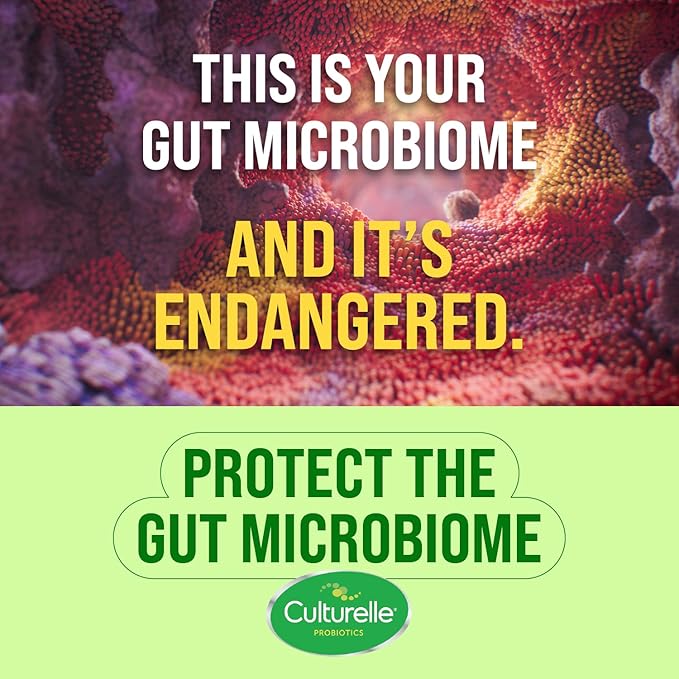 Culturelle Bloating & Gas Defense, Digestive Enzymes & Probiotics for Digestive Health, 30 Capsules, Supports Occasional Indigestion & Discomfort (Pack of 2)
