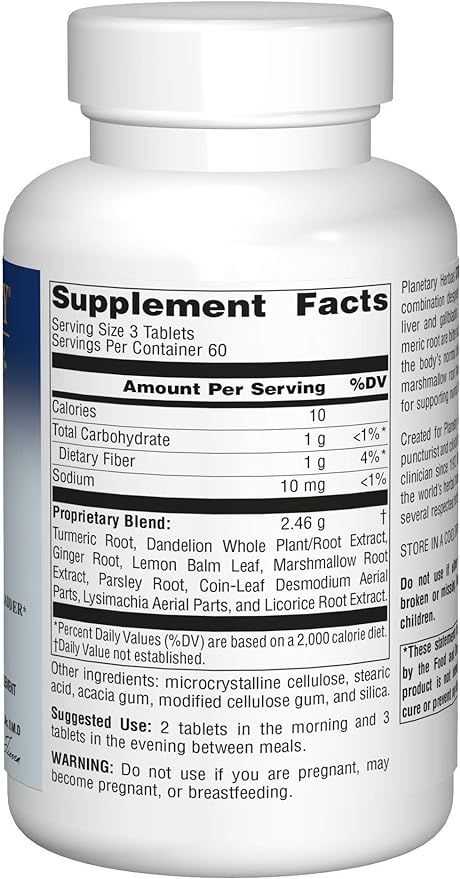Planetary Herbals Stone Free 820 mg Herbal Support for Kidney and Gallbladder 180 Tablet