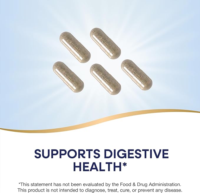 Nature's Way Fiber Fusion Daily, with Psyllium Husk, Oat Bran, Guar Gum, Pectin, Digestive Health Support*, Vegan, 150 Capsules (Packaging May Vary)