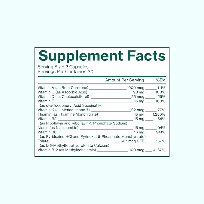 Love Wellness Daily Love Multivitamin for Women | Supports Energy, Cortisol, Immune Health, Stress Relief, & PMS | Complete with Vitamin D, C, Iron, Calcium, Zinc, & Biotin, Magnesium | 60 Count