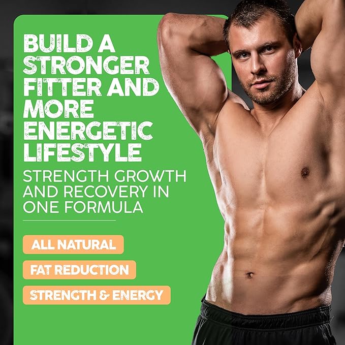 Vital Alchemy Epi 2.0 - Hard Lean Muscle Mass Gainer and Strength Booster | Epicatechin with Quercetin Supplements and Piperine- Joint Support Supplement - 2 Capsules Per Day (120 Capsules)