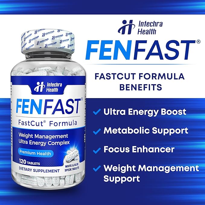 Diet Pills That Work for Weight Management Best Diet Pills + Powerful Energy Boost 120 White Blue Tablets