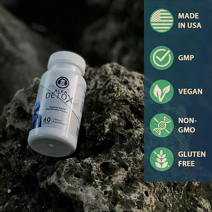 Chlorella, Lglycine, Dandelion Root. Enchances Immunity, Gut Health. Aids in reducing inflamation. Alkaline Body Detox from Heavy Metals, aids Liver/Kidney Health. No additives. 60 Cap