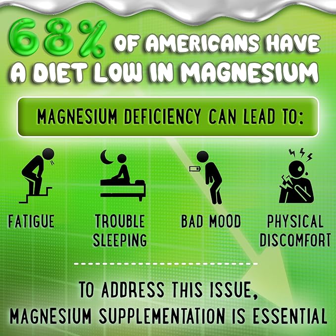 Magnesium Glycinate Gummies 400mg - Magnesium for Sleep, Calm, Relax & Muscle Relief with B6 & D3 and No Melatonin - Family-Friendly for Kids, Teens & Adults - Vegan & Non-GMO Supplement - 60 Count