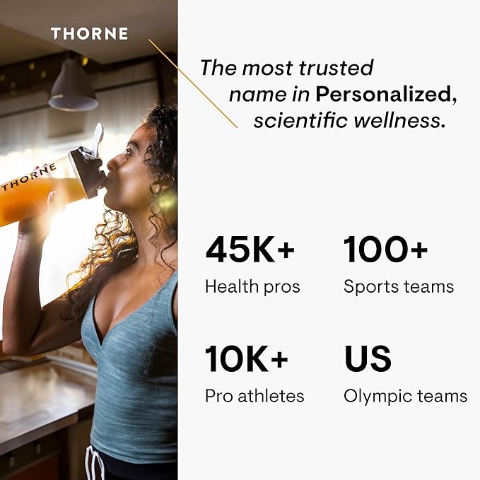 THORNE Vitamin D3 Supplement - Supports Healthy Bones, Teeth Muscles, Cardiovascular, and Immune Function - Gluten-Free, Dairy-Free, Soy-Free - 1,000 IU - 90 Capsules