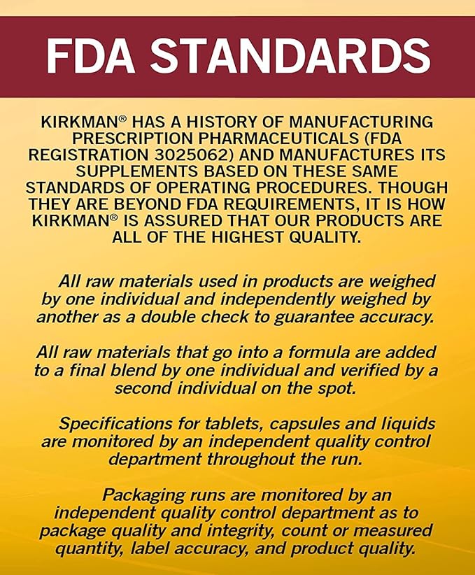 Kirkman - Acetyl L-Carnitine 250 mg - 90 Capsules - Supports Sustained Cellular Energy Production - Hypoallergenic