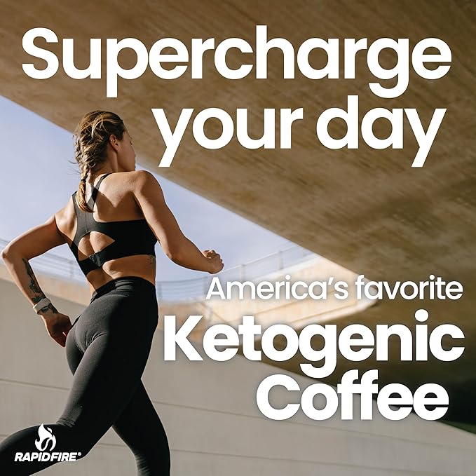 Ketogenic Fair Trade Instant Keto Coffee Mix Supports Energy Metabolism Weight Loss Ketogenic Diet Canister 15 servings, Original, 7.93 Ounce
