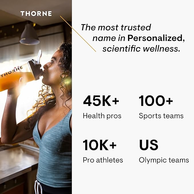 THORNE Vitamin D-5000 - Vitamin D3 Supplement - Support Healthy Bones, Teeth, Muscles, Cardiovascular, and Immune Function - NSF Certified for Sport - Dairy-Free, Soy-Free - 60 Capsules