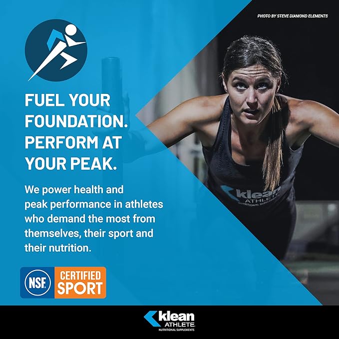 Klean ATHLETE Klean Zinc | Support for Immune System Function | NSF Certified for Sport | 100 Chewable Tablets | Natural Orange Flavor