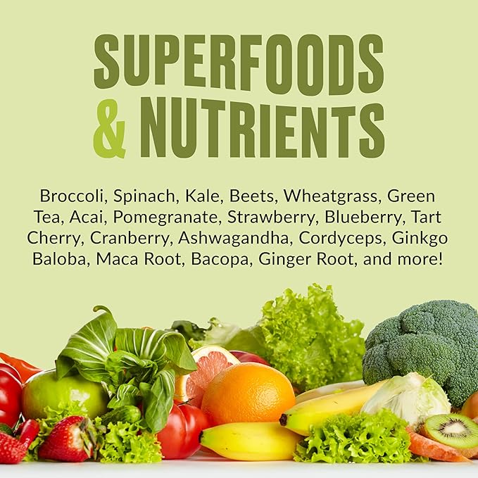 VitaHustle ONE - Superfood Meal Replacement Powder, Plant Based Protein Shake Powder, Vegan. 86 Superfoods, Vitamins, & Minerals, Ashwagandha, Adaptogens. Founded by Kevin Hart. (Vanilla 2-Pack)