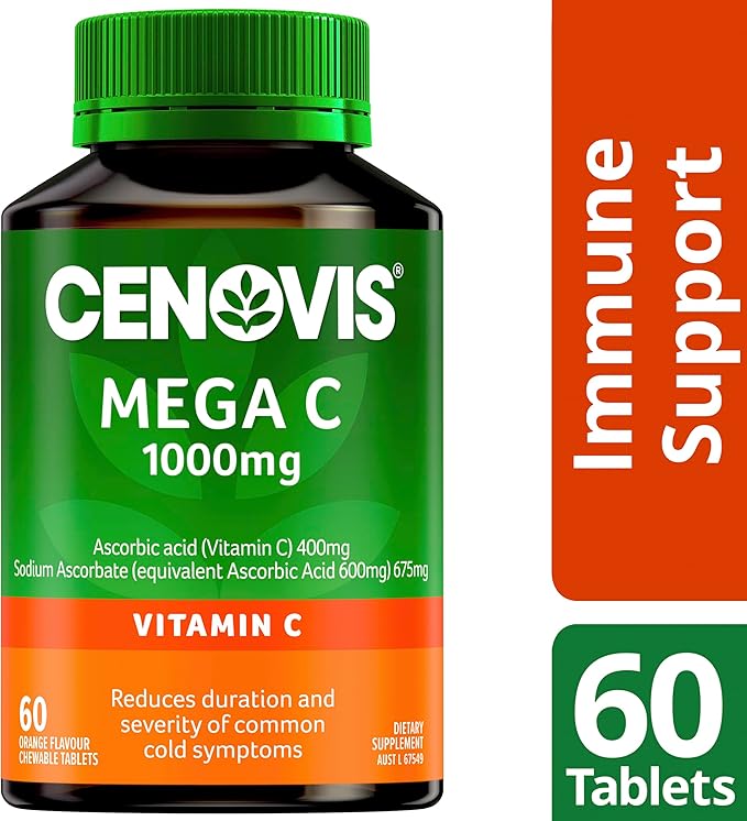 1000mg Orange Flavour Tablets