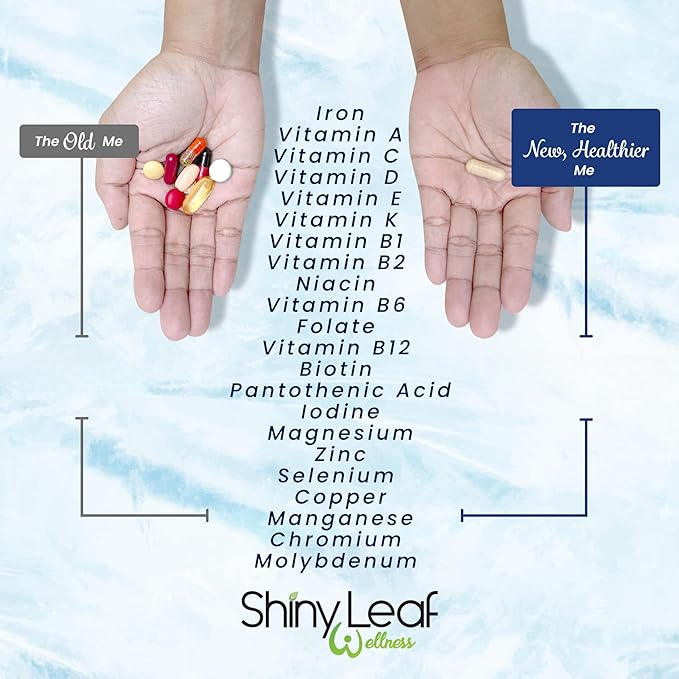 Bariatric Multivitamin with Iron Once-a-Day and Cherry Chewable Calcium Citrate for Post Bariatric Surgery Including Gastric Bypass and Sleeve (1 Year)