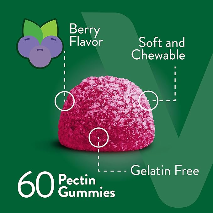 Zinc Gummies Adult & Teens - 30mg - Immune Health Support & Antioxidant Support - Vitamin Zinc Supplement - Vegan, Gelatin Free, GMO Free - Tasty Chewable Berry Flavored Gummy
