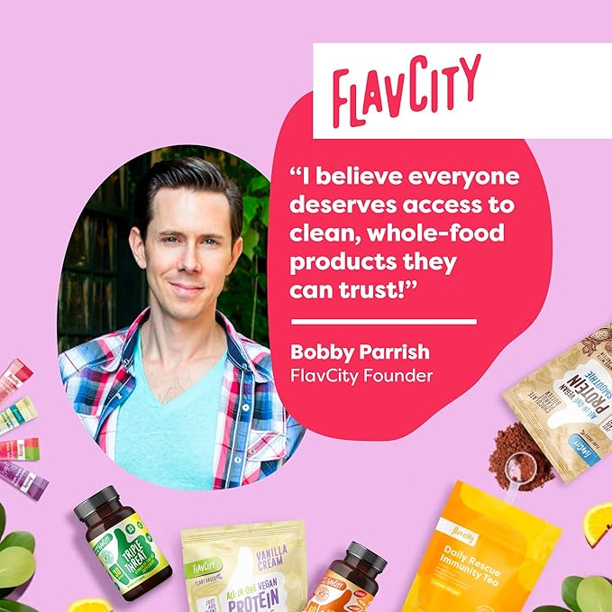 FlavCity Vitamin C Supplement, C-Ya Later- Dietary Supplement for Immune Support Derived from Bioavailable Sources of VIT C - Made with Acerola, Camu Camu & Amla Berry - 60 Capsules