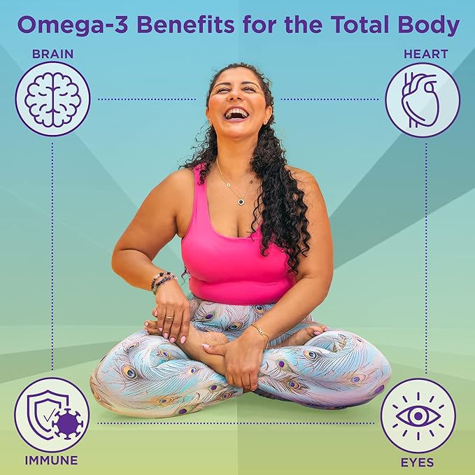 Viactiv Omega Boost Supplement, 1200 mg Omega-3s, 60 Chewable Gel Bite Gummies (Packaging May Vary)