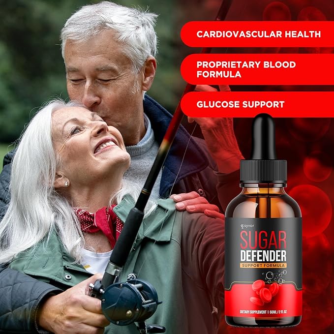 (2 Pack) Sugar Defender Drops, Sugar Defender Liquid Drops, Sugar Defender Maximum Strength Formula, Sugar Defender Support Supplement Advanced Strength Blood Health and Wellness Supplement Formula