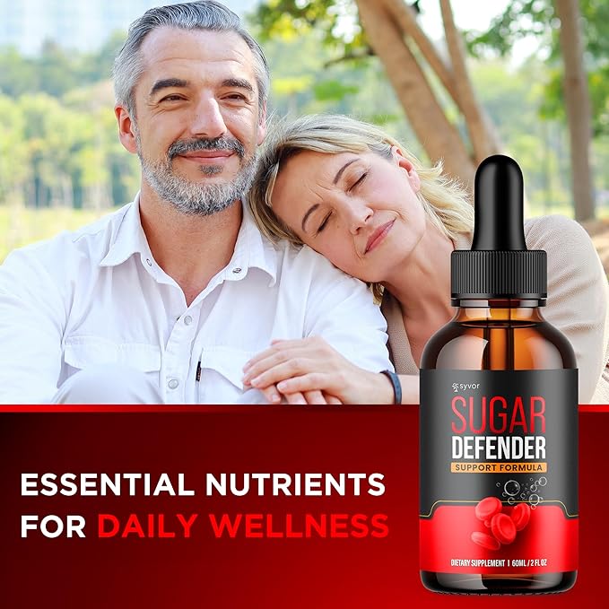 (2 Pack) Sugar Defender Drops, Sugar Defender Liquid Drops, Sugar Defender Maximum Strength Formula, Sugar Defender Support Supplement Advanced Strength Blood Health and Wellness Supplement Formula