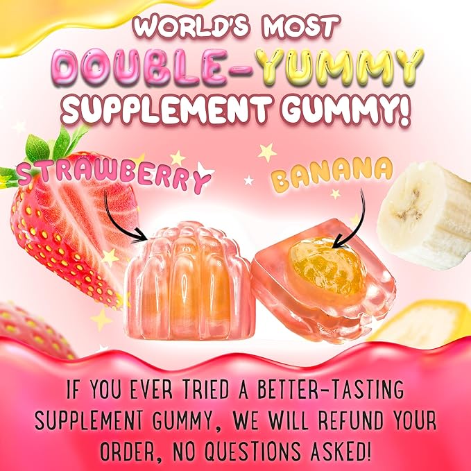 Magnesium Glycinate Gummies 400mg - Magnesium for Sleep, Calm, Relax & Muscle Relief with B6 & D3 and No Melatonin - Family-Friendly for Kids, Teens & Adults - Vegan & Non-GMO Supplement - 120 Count