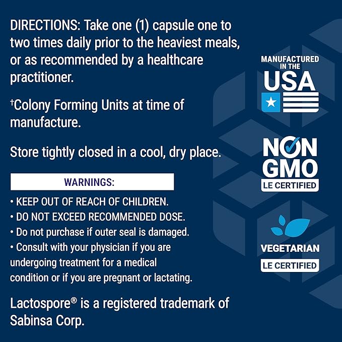 Life Extension Enhanced Super Digestive Enzymes & Probiotics -Vegetarian-Friendly Digestive Health Formula For GI Balance - Plant-Based Diet Aid - Non-GMO - 60 Vegetarian Capsules