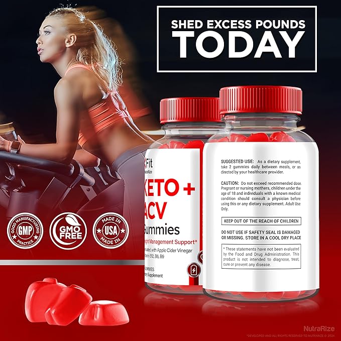 Xfit Keto ACV Gummies, Official Keto+ACV Supplement, All Natural Apple Cider Vinegar 1000 MG, X Fit Keto Plus ACV Gummy for Health and Fitness, Gomitas Review (60 Gummies)
