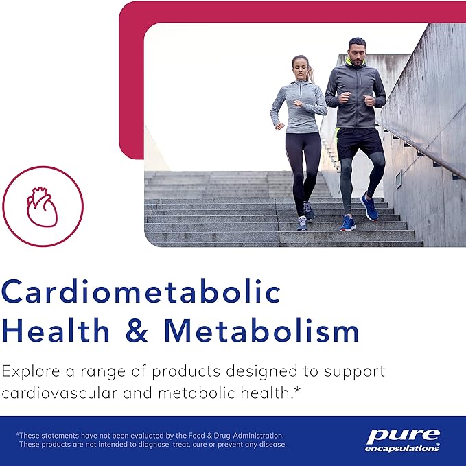 Pure Encapsulations CoQ10 120 mg - Coenzyme Q10 Supplement for Heart Health, Energy, Antioxidants, Brain & Memory Health - Cellular Health, Cognition & Cardiovascular Support* - 1-Month Supply