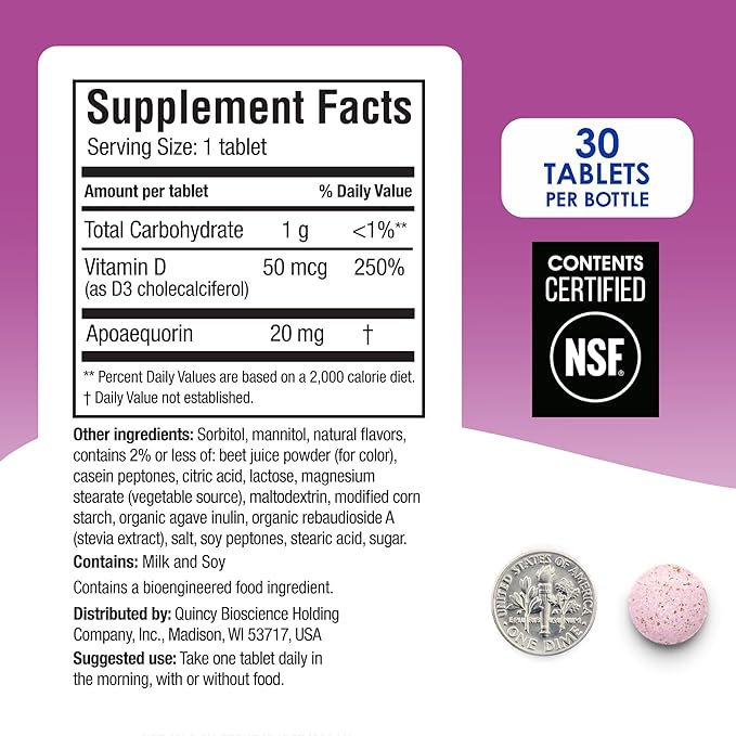 Prevagen Extra Strength 20mg, 30 Chewables|Mixed Berry-3 Pack|with Apoaequorin & Vitamin D with Attractive and Stackable Prevagen Storage Box