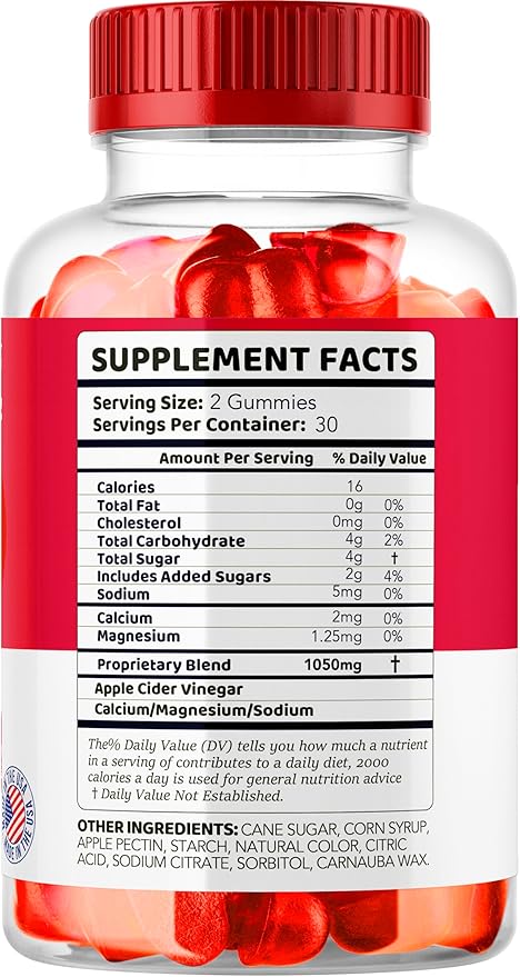 (2 Pack) Duo Keto ACV Gummies, Duo, Duo Gummies, Duo Keto, Duo Keto Gummies, Apple Cider Vinegar Gummies, Keto Duo ACV Gummies Advanced Formula 1050MG, 120 Gummys for 2 Months
