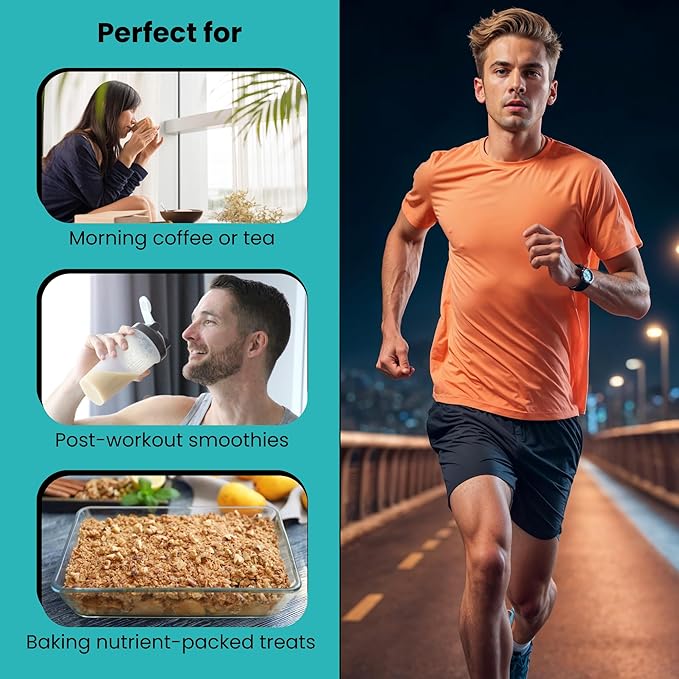 Collagen Peptides - Multi Collagen Peptides with 5 Types - Hydrolyzed Collagen Peptides Powder with Biotin & HA - Support for Hair, Skin, Nails & Joints