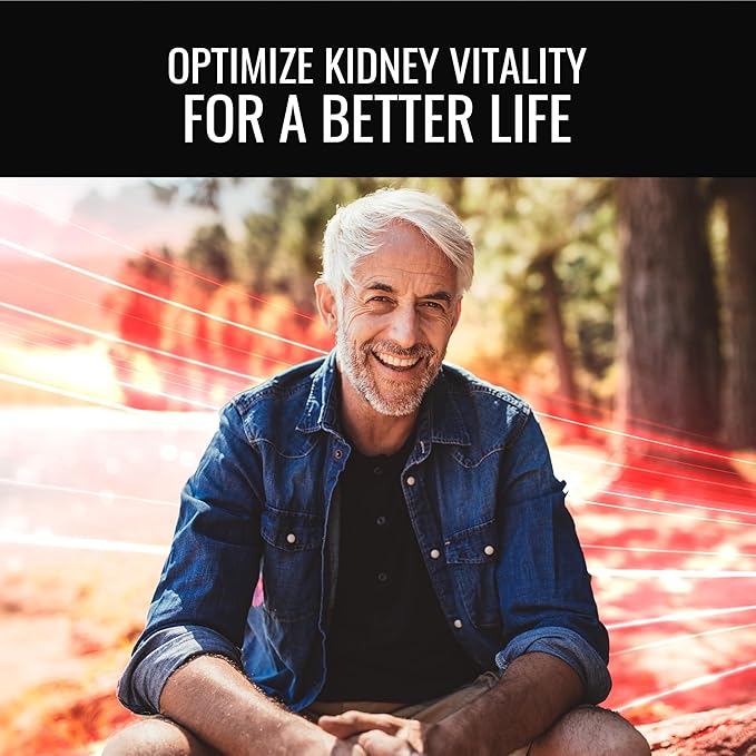 Kidney Support Supplement - Kidney Defense Kidney Detox & Cleanse - with Cranberry Extract, Astragalus Root, & More for Urinary Tract, Kidney and Bladder Support 60 Capsules