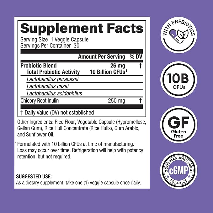 Physician's CHOICE Prebiotic-Probiotic - Multi-Strain Probiotics & Synergistic Prebiotics -Designed for Digestive Health, Supporting Gut Microbiome - Powerful PrePro for Gut Health - for Women & Men