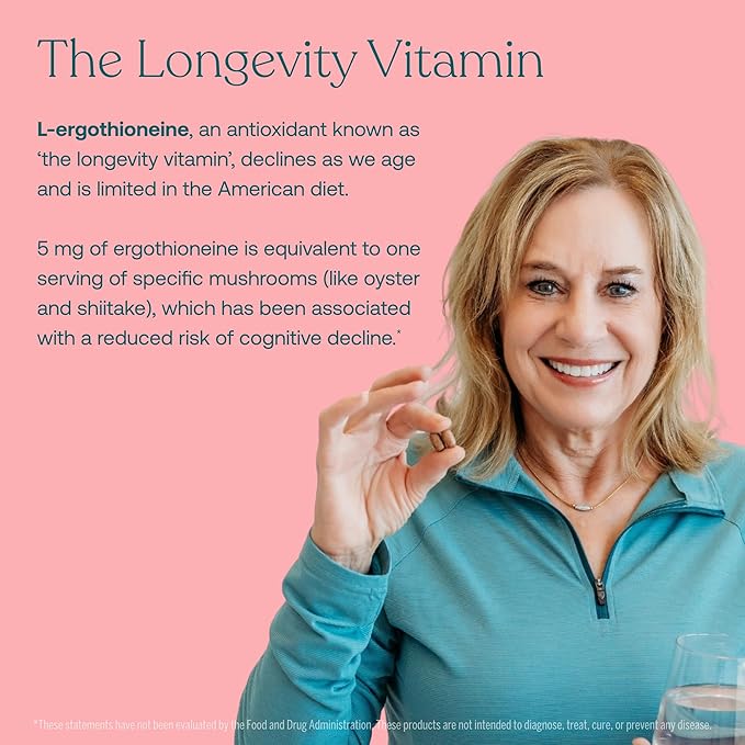 True Grace Daily Women’s Multivitamin 50+ - 60 Easy-to-Swallow Tablets - Immune, Energy, Longevity & Memory Support - Gluten Free, Soy Free, Iron Free, Vegan - 30 Servings
