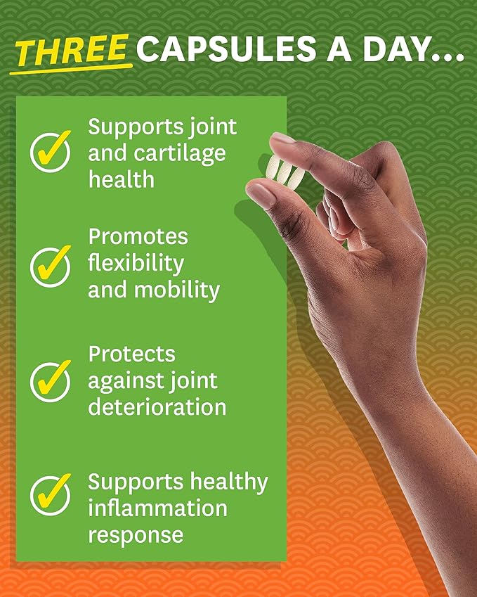 Zenwise Glucosamine Chondroitin Sulfate MSM Curcumin - Joint Support Supplement with Hyaluronic Acid for Extra Strength Relief - Natural Health & Mobility Support for Pain, Aches & Soreness (180 Count)