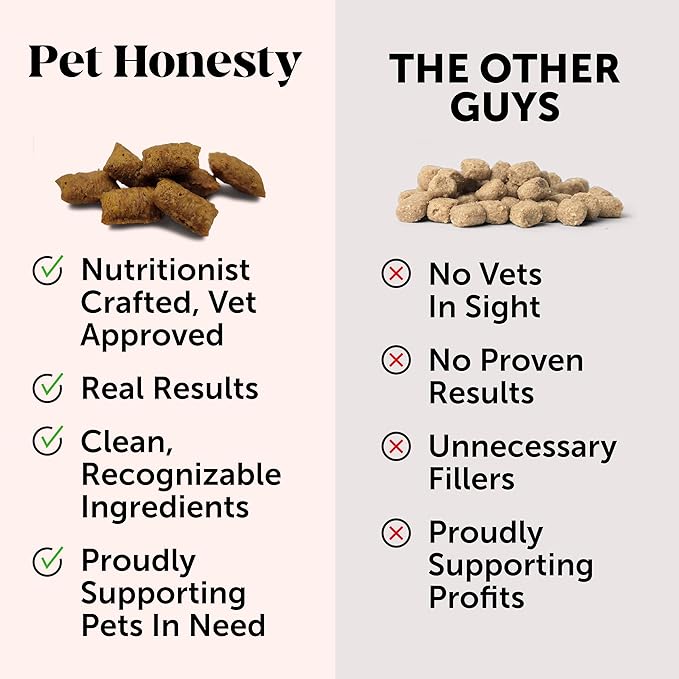 Pet Honesty Cat Multivitamin Chews - Cat Treats for Health + Immune, Cat Joint Support, Skin & Coat, and Digestion | Omega 3s, Lysine for Cats, Cat Probiotic, Cat Vitamins - Chicken (30-Day Supply)