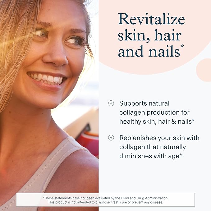 Youtheory Collagen Powder - Premium Collagen Supplement with Vitamin C & Biotin - Supports Healthy Hair, Nails, Skin & Joints* - Dairy, Soy & Gluten Free - Vanilla, .27 oz (21 Pack)