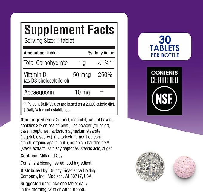 Prevagen Regular Strength 10mg, 30 Chewables|Mixed Berry-1 Pack|with Apoaequorin & Vitamin D with Attractive and Stackable Prevagen Storage Box