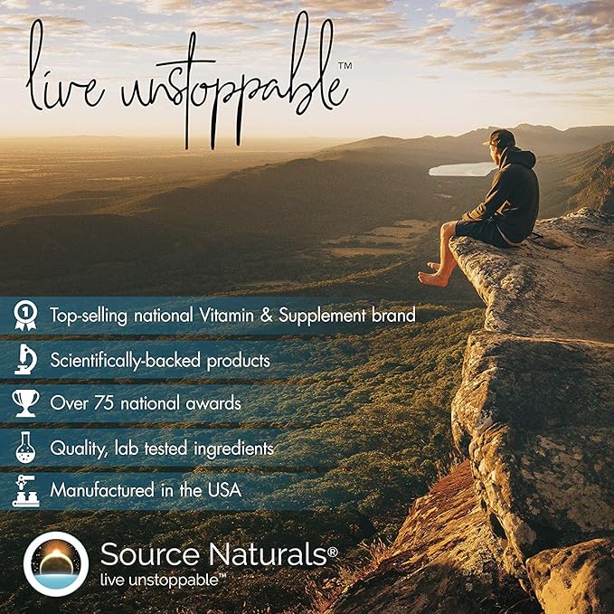 Source Naturals Omega-7 Sea Buckthorn Fruit Oil, Non-GMO, Vegan-Sourced for Health and Vitality* - 30 Vegan Softgels
